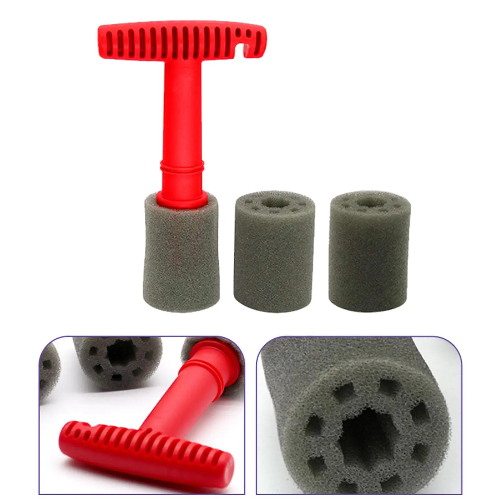 

Lug Nut Brush Recessed Sponge Head Car Detailing Brush for Commercial Truck