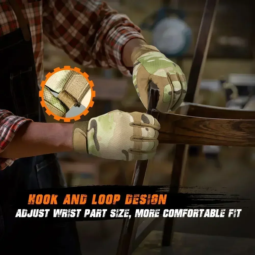 Enhanced Tactical Anti-Skid Outdoor Gloves for Sports & Combat Activities