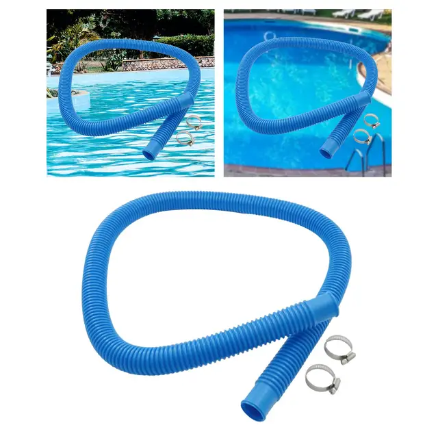 50 Hüvelykes Medence Tömlő Úszómedence Csőszivattyú/Szűrőcsere Klipekkel - Image 5
