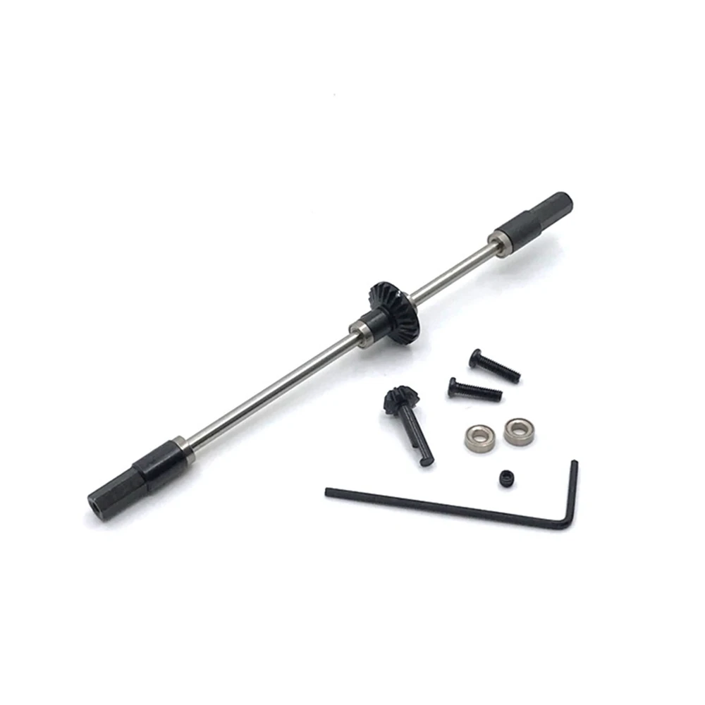 

Metal Rear Axle Steel Gear Bridge Kit for D12 C14 C24 C34 B14 B24 B16 B36 1/16 RC Car Upgrade