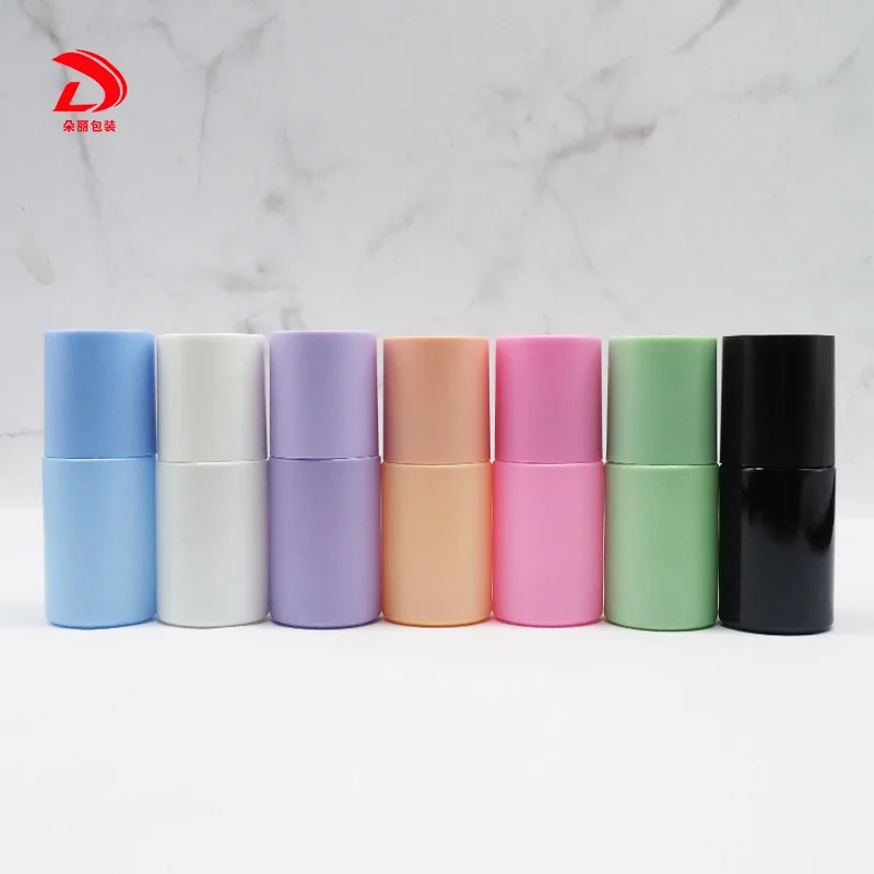 30ml Pump Bottle Colorful Glass Liquid Foundation Packing Tool Empty Pump Bottle Travel Essentials Squeeze Bottle Portable