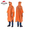 Naturehike Rain Jacket 3 in 1 Multifunction Poncho Raincoat Rainwear Sand Beach Mat Fshing Canopy Awning Bike Poncho Picnic Mat 1