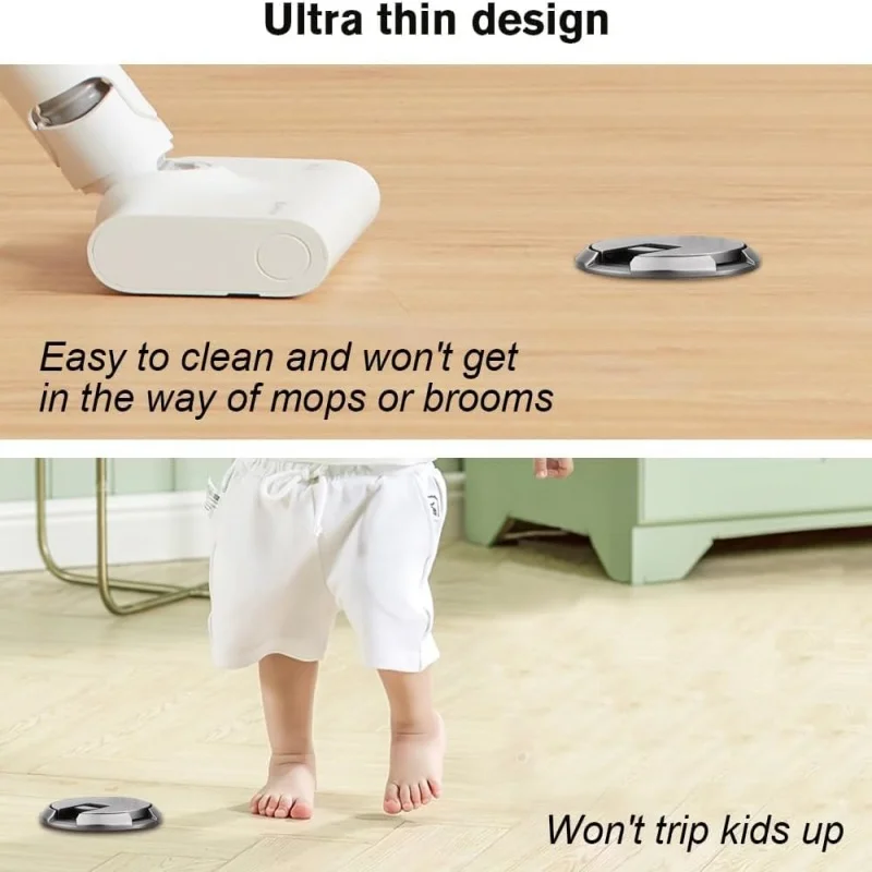 Mechanical Door Stop Heavy Duty Door Stopper Magnetic Stop Adjustable Holder Non-punch Suction Furniture Hardware
