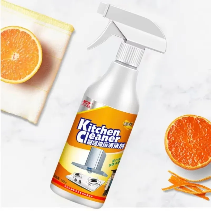 Oil cleaner Kitchen cleaner Heavy Oil Cleaner Kitchen Oil Stain Powerful Degreaser Stains Remover Cleaning Grills Ovens Home Cooktop Cleaning Spray