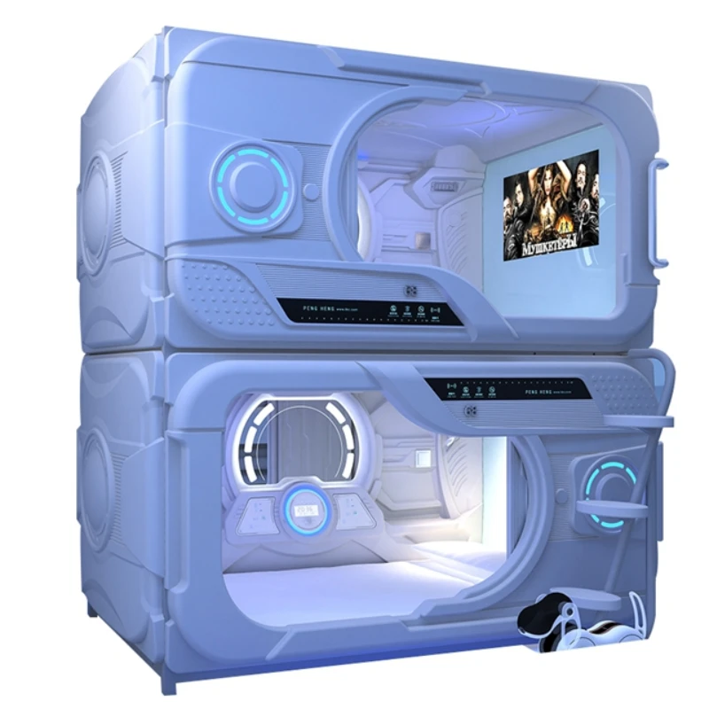 Exclusive Item Japan Capsule Hotel Bed Sleeping Box Space Pod Folding Bed Bunk Bed For Hostel