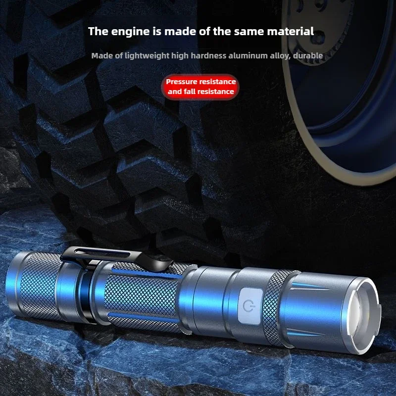  slider image of Portable LED Flashlight Telescopic