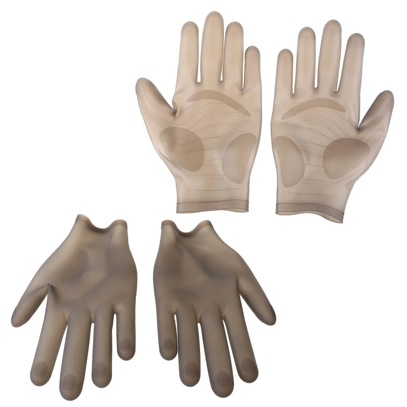 Pair Epoxy Gloves Silicone Gloves for DIY Crafts Mittens Epoxy