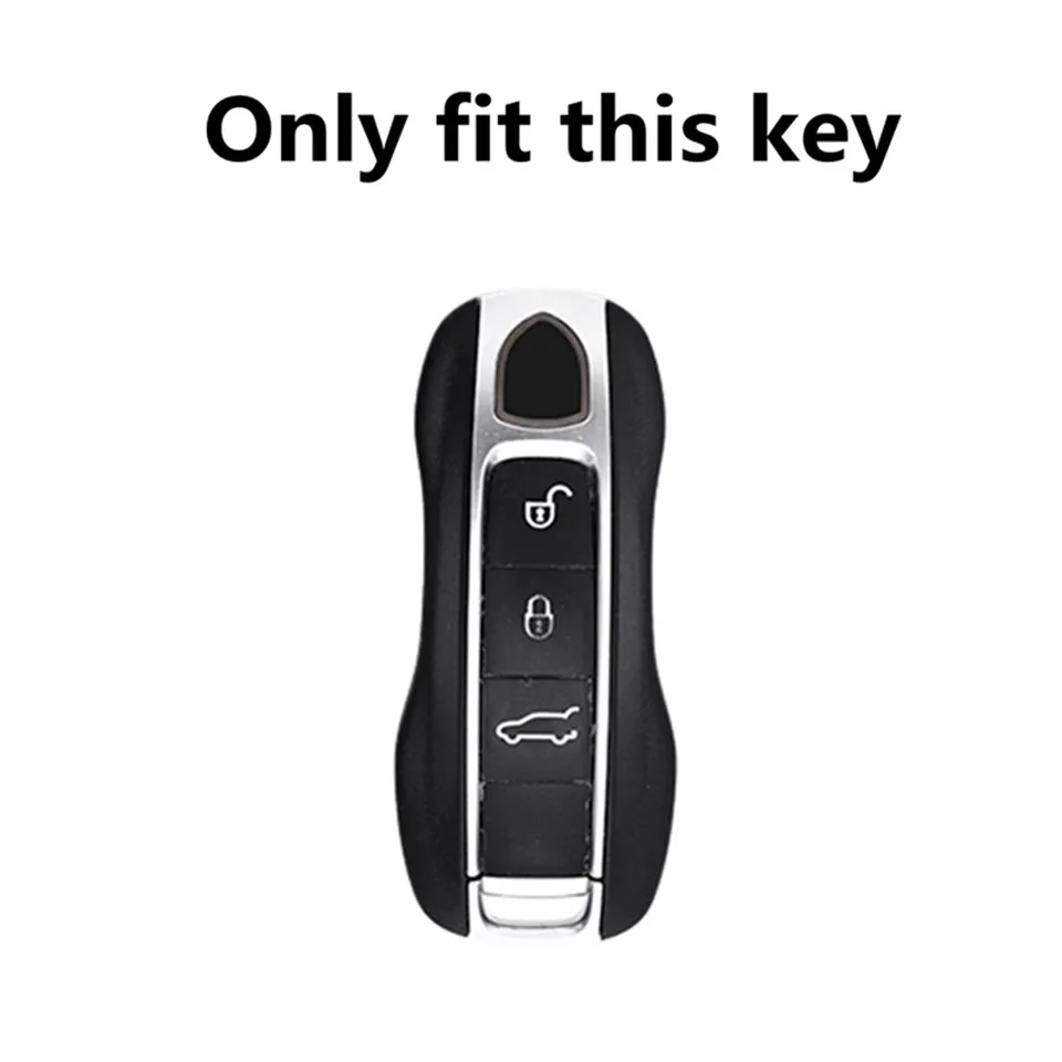 Portachiavi per auto per porsche cayenne 958 911 lepin 996 macan panamera 997 944 924 987 987 gt3 cayman 987 copertura del guscio del supporto automatico -
