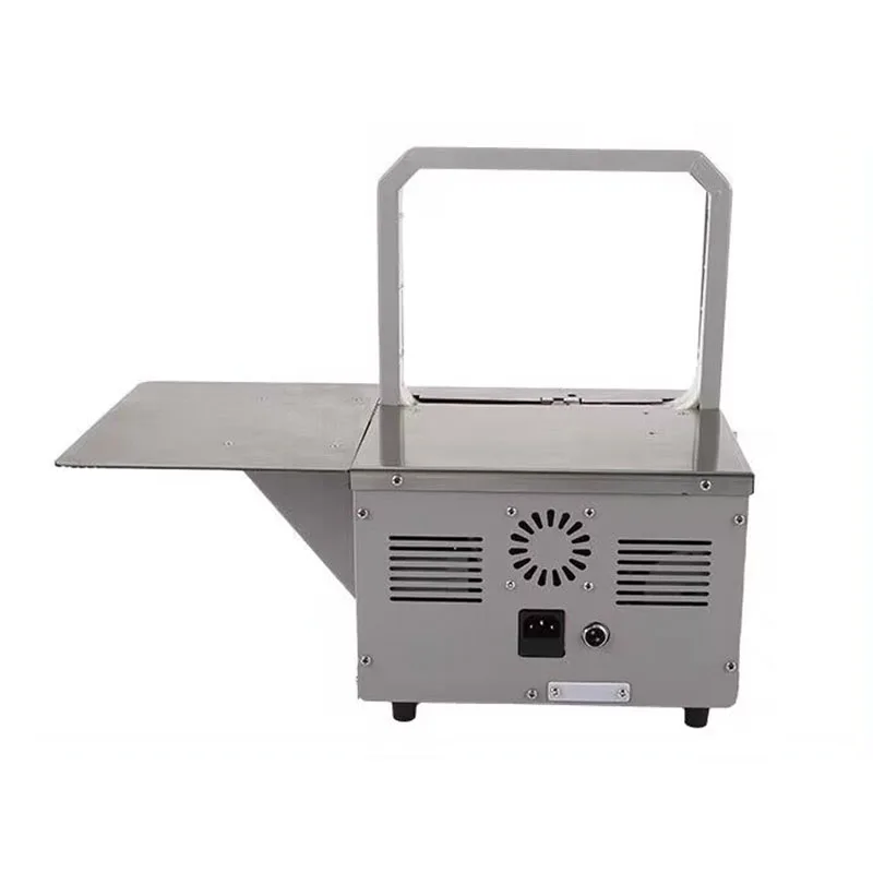 NEW English system Small Automatic OPP tape Strapping machine 20*16CM Supermarket fresh vegetable Tying machine