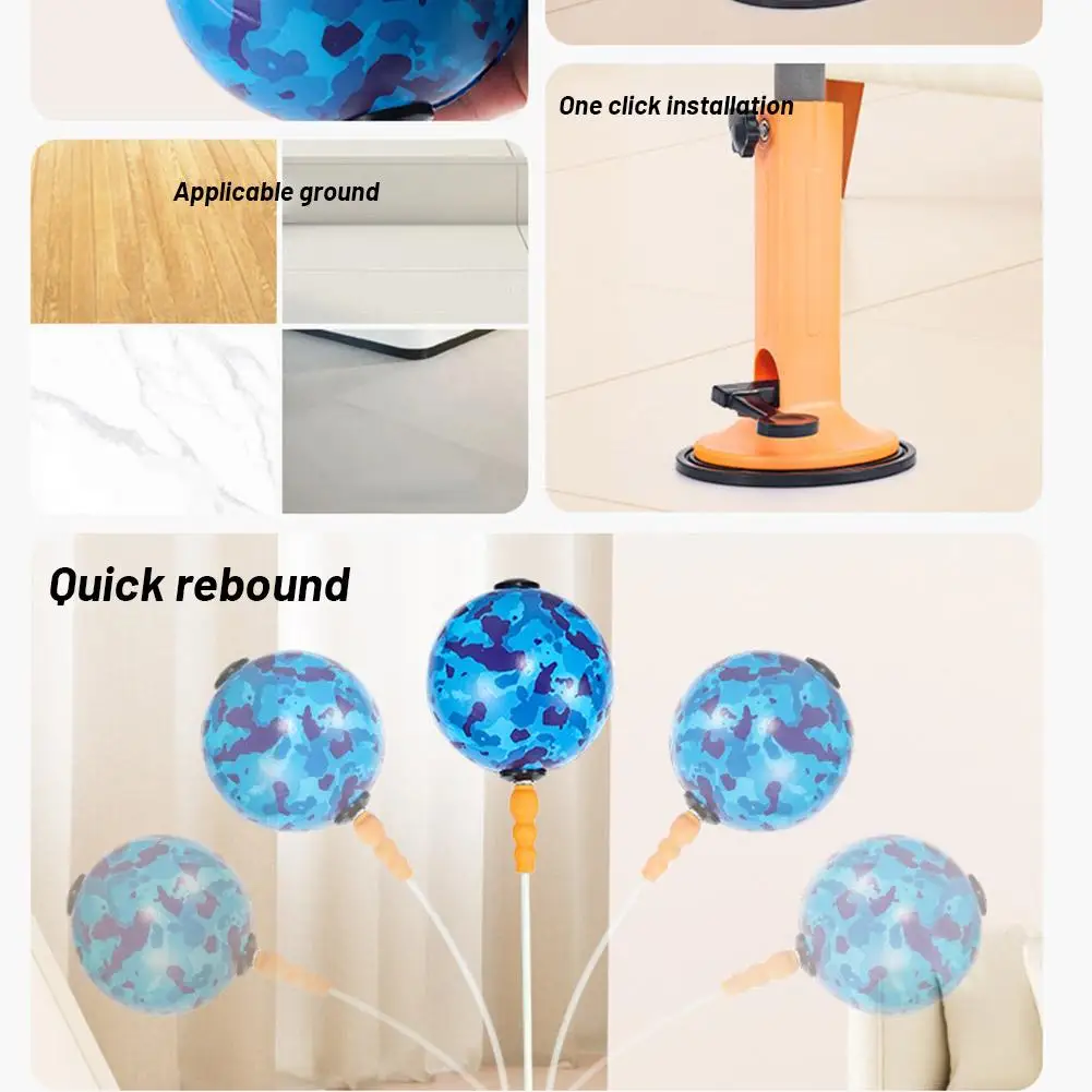 Boxing Speed Trainer Freestanding Trainer Bag Boxing Reaction Target Training Punch Ball For Adults Kids Girls