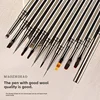 New Product 12 Pcs Set Nail Art Brushes Set Nail Art Design Pen Painting Tools with Gel Gradient Nail Supplies for Professionals 3