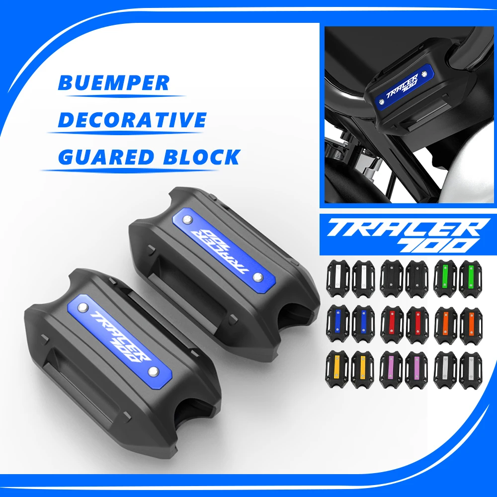Tracer700 Crash Bar Paraurti Protezione Motore Blocco Decorativo Per Yamaha Tracer 700 Tracer 7 Gt 7Gt 700Gt 2020 2021 2022