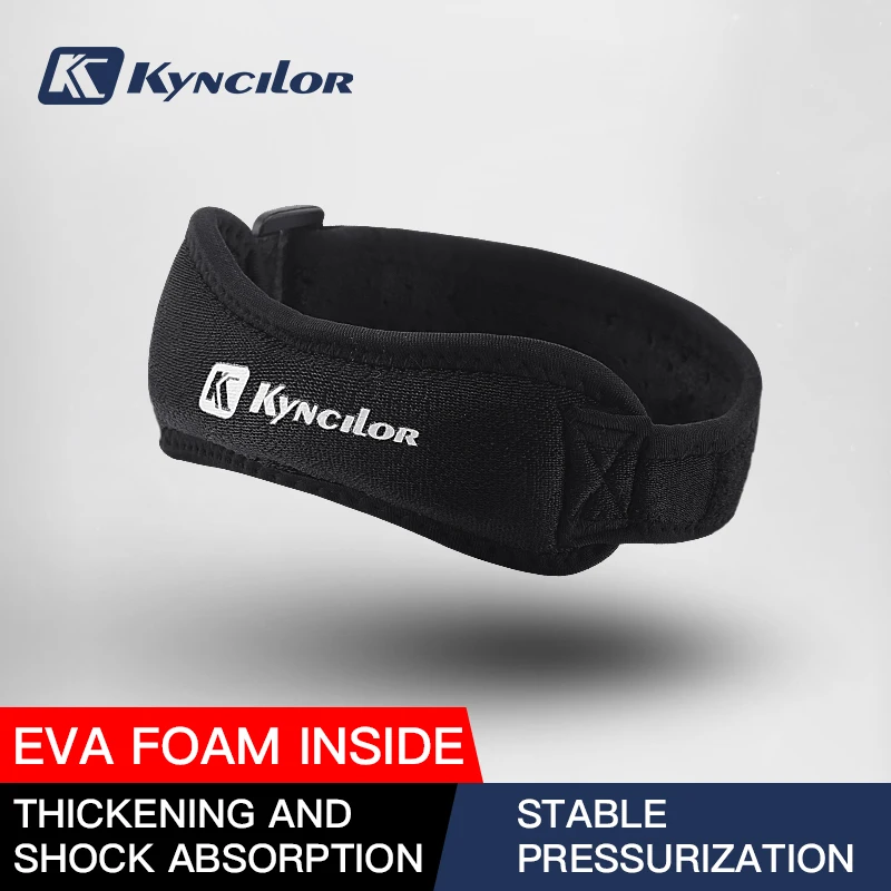Knee Support 1 Pcs Adjustable Knee Pad Pain Relief Patella Stabilizer Knee Brace Support for Hiking Football Basketball Running Sport