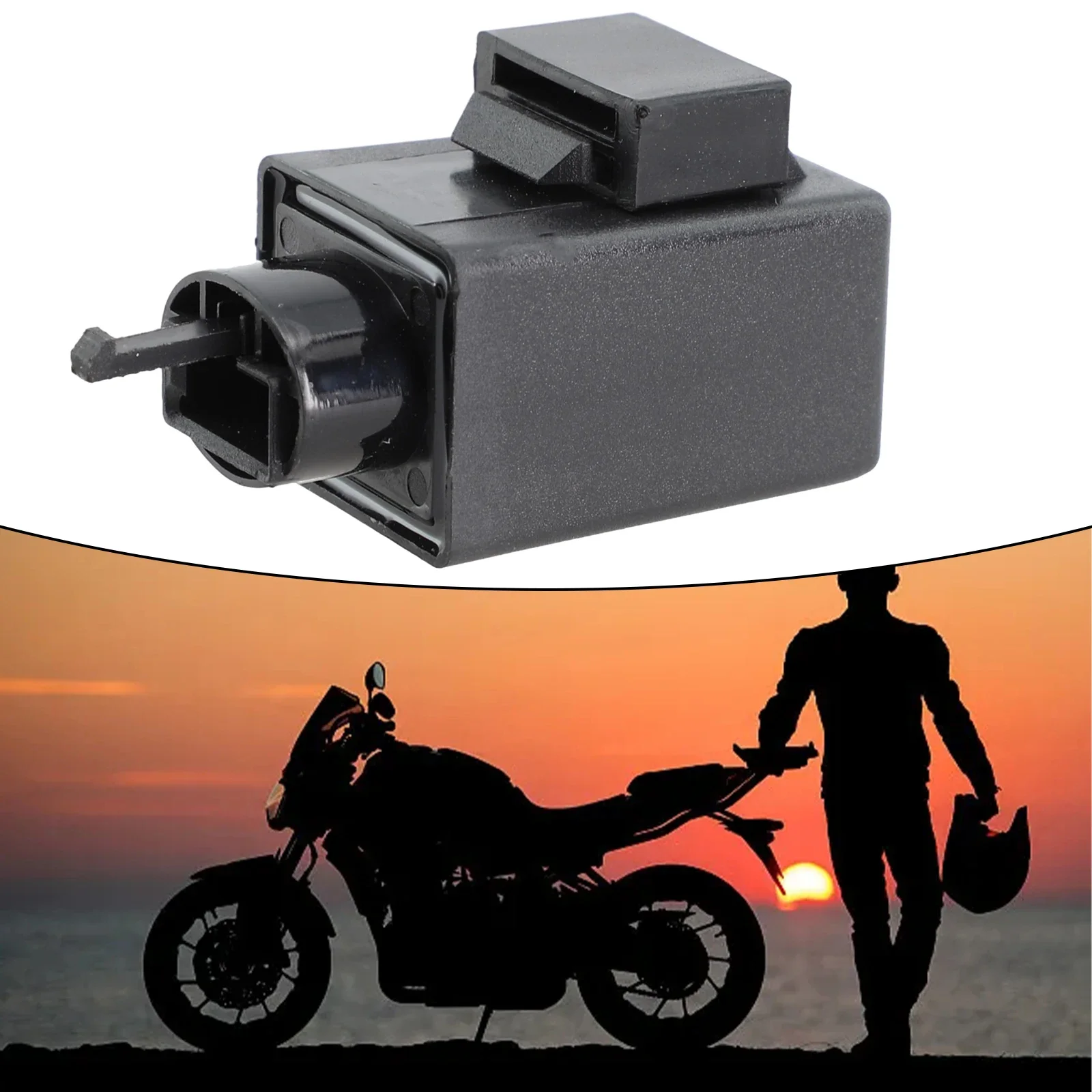 

2Pin Motorcycle LED Flasher Relay Electronic Blinker Turn Signal Light Flasher Adjustable Freauency LED Turn Signal Light