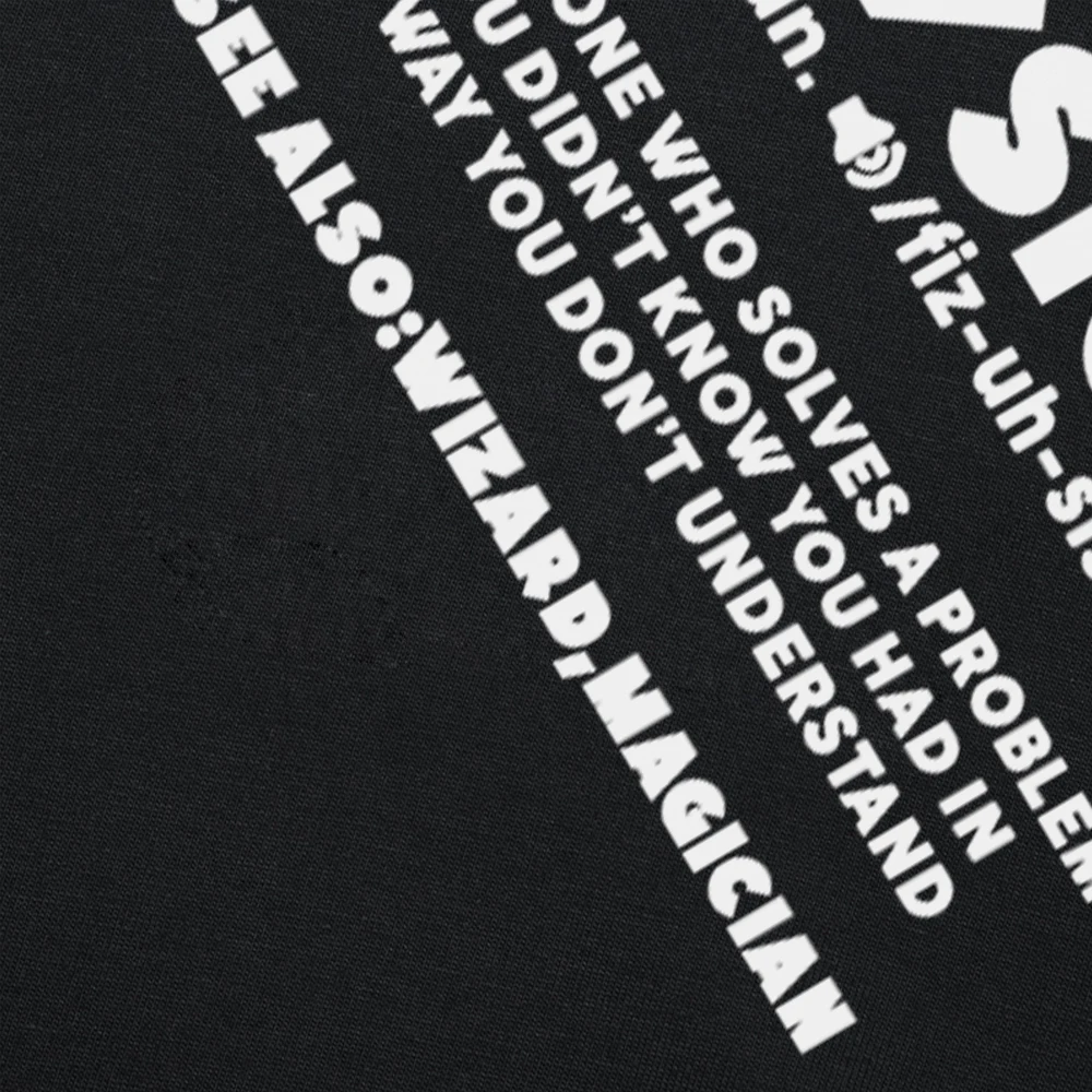Nomen Physiker Definition Hemd Wissenschaftler Physik Geschenk Grafik Baumwolle Streetwear Oansatz Haruku T-shirt Herren Kleidung_voghion.com