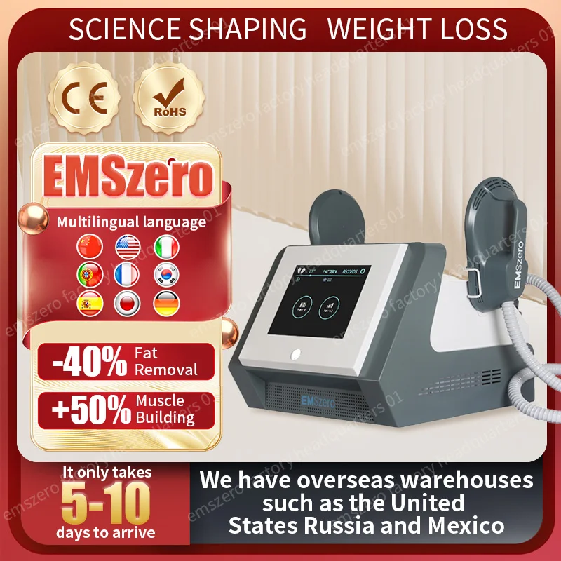 

14 Tesla EMS High Lntensity HI-EMT Neo Body Eliminate Loss Weight EMSzero RF Sculpting Beauty Electromagnetic Shape Machine