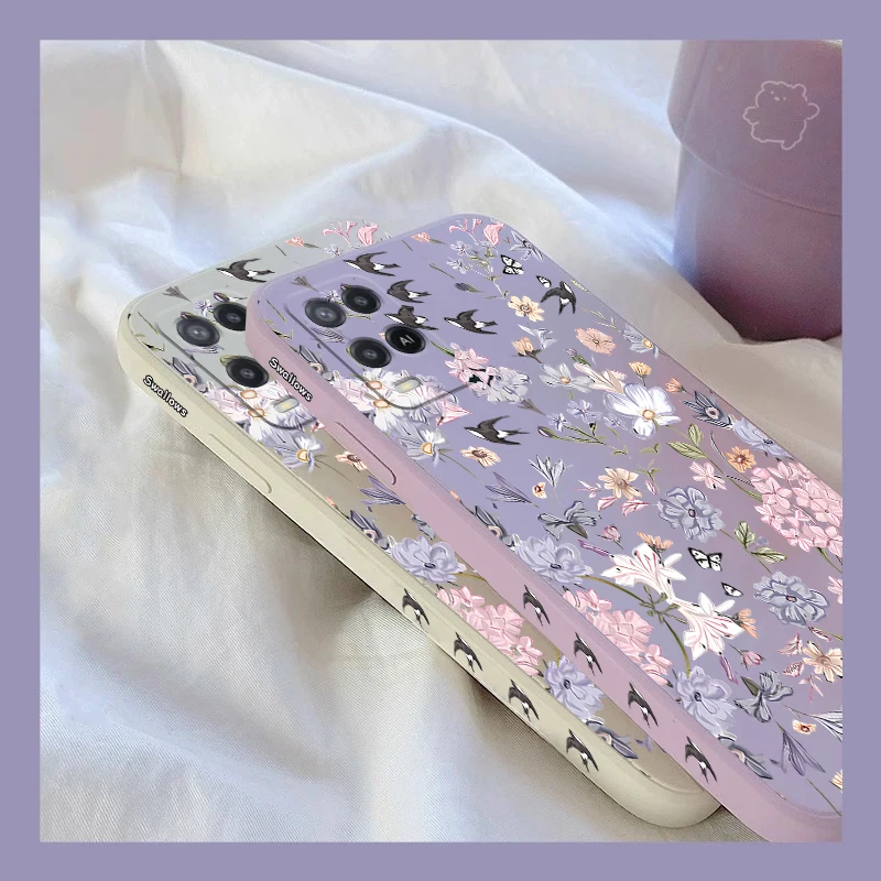 Wilted Flower Silicone Phone Case Cover