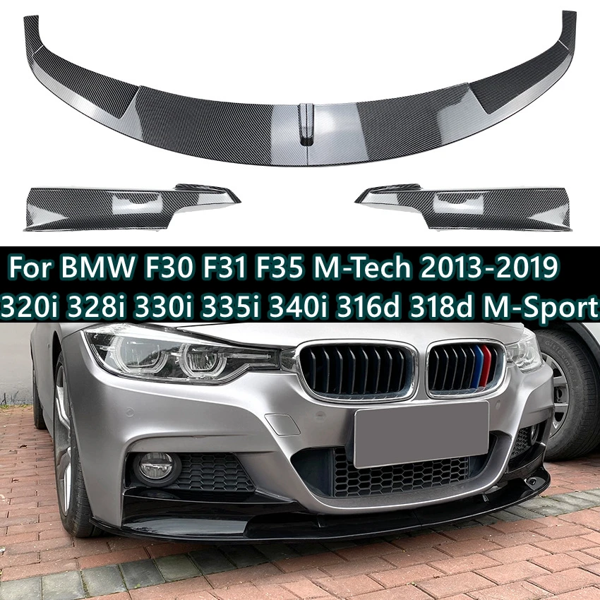 純正直送 BMW F30 F35 2012-2019 カーボン フロント スプリッター
