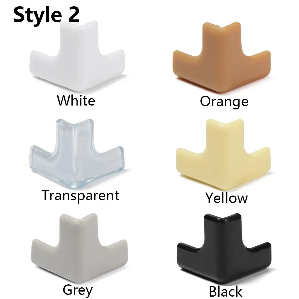 Soft Silicon Table Desk Corner Guard Baby Safe Corner Protector Children Safety Edge Guards For Baby Kids Protection 4PCS silicone table corner protector table corner protector table edge protector