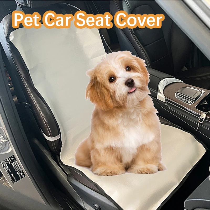 Pet Car Waterproof Oxford Cloth Urine Mat Front Passenger Seat Cover Dog Cat Sleeping Mat Car Back Row Anti Dirty Products