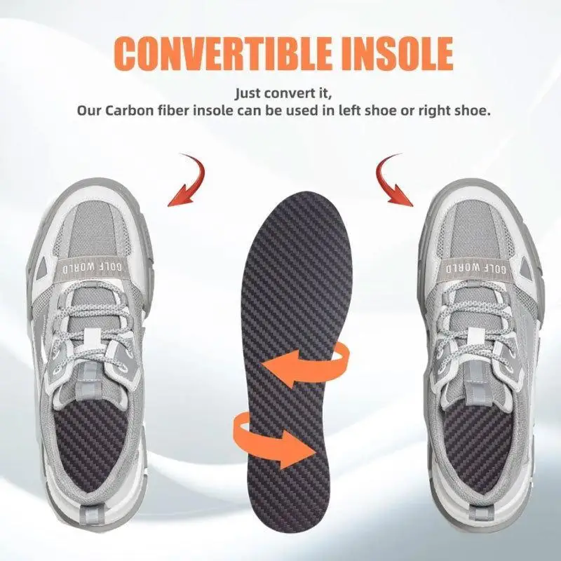 Breathable Carbon Fiber Orthotic Sport Insoles