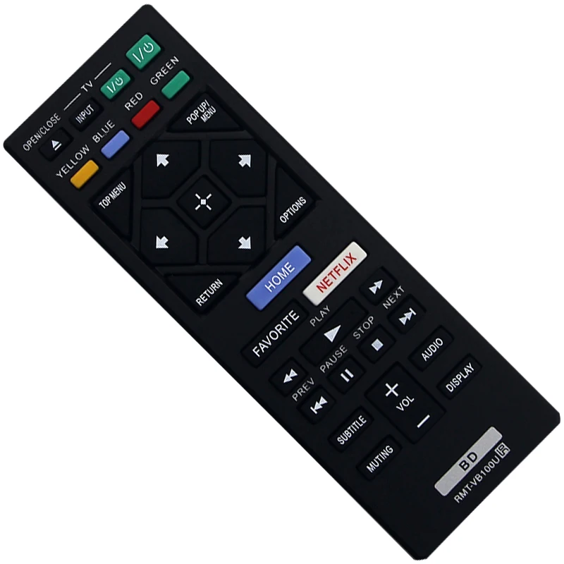 Allimity Telecomando Universale RMT-VB100U Per Lettori Sony BDP-S1500, S6500, S3500 E Altri