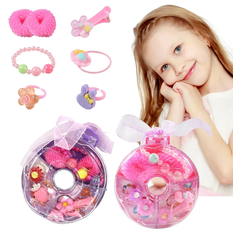 Doughnut Accessory Box Simulation Decoration Accessory Storage Treasure Box Diy Handmade Bead Decoration Toy Girl Gift beading accessories set