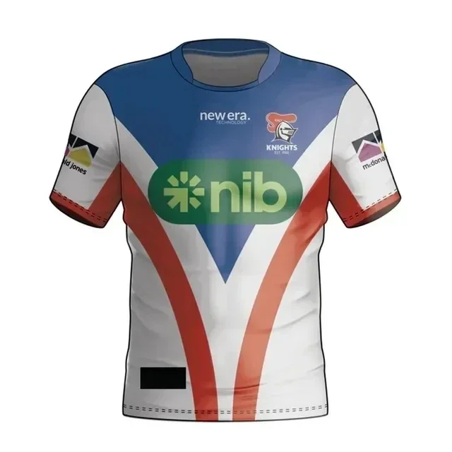 Knights Home Men's Jersey Rugby Training Singlet Short Shirt name and number size S--5XL