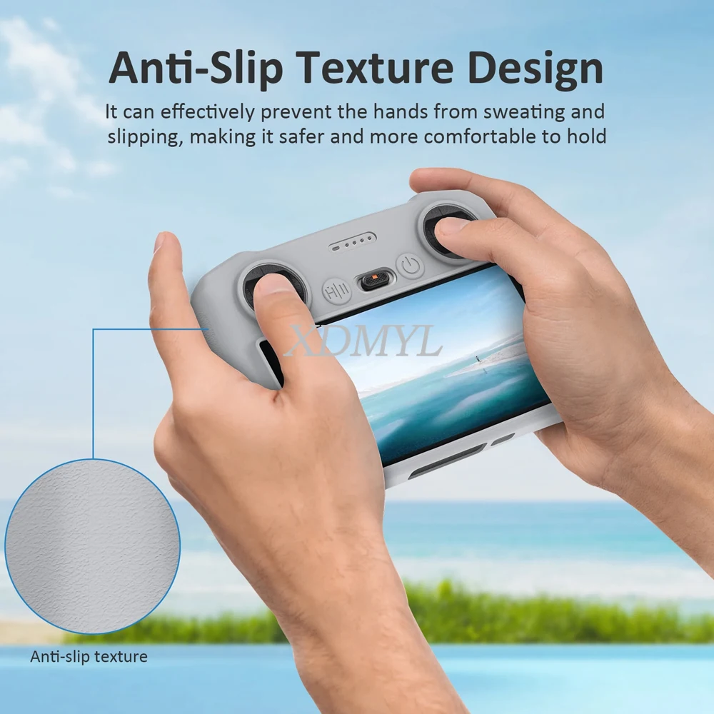 Housse de protection pour télécommande drone DJI RC - Silicone antidérapant