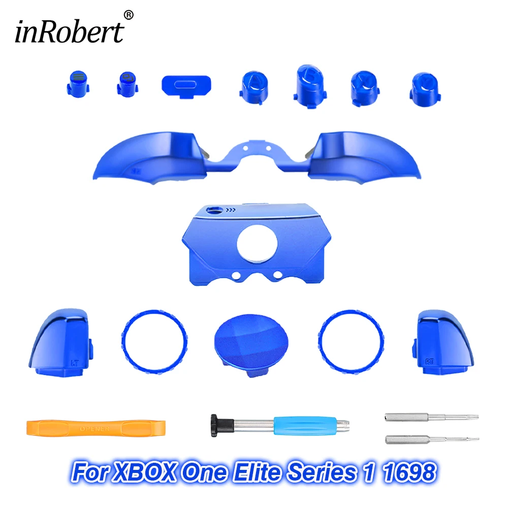 Inrobert-shell de Substituição para Xbox Uma Elite Série Controlador Peça de Substituição com Botão Gatilho rb rt lt