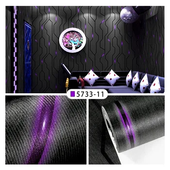 วอลเปเปอร์ KTV ฝาผนัง3D แถบดนตรีสเตอริโอตกแต่ง kertas dinding kamar เล่นเกมสัมผัสเทคโนโลยีแฟลช 12