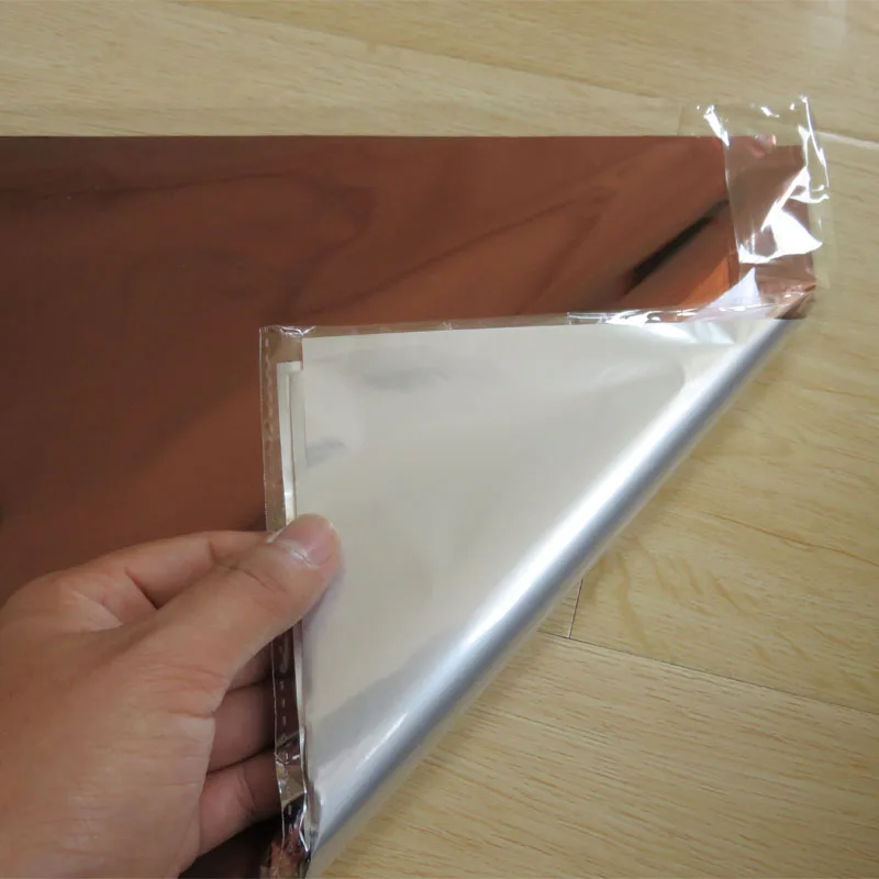 50 Pcs 20x29Cm A4 핫 스탬핑 포일 종이 라미네이터 라미네이팅 전송 레이저 프린터 명함 골드 실버 그린 레드 블루