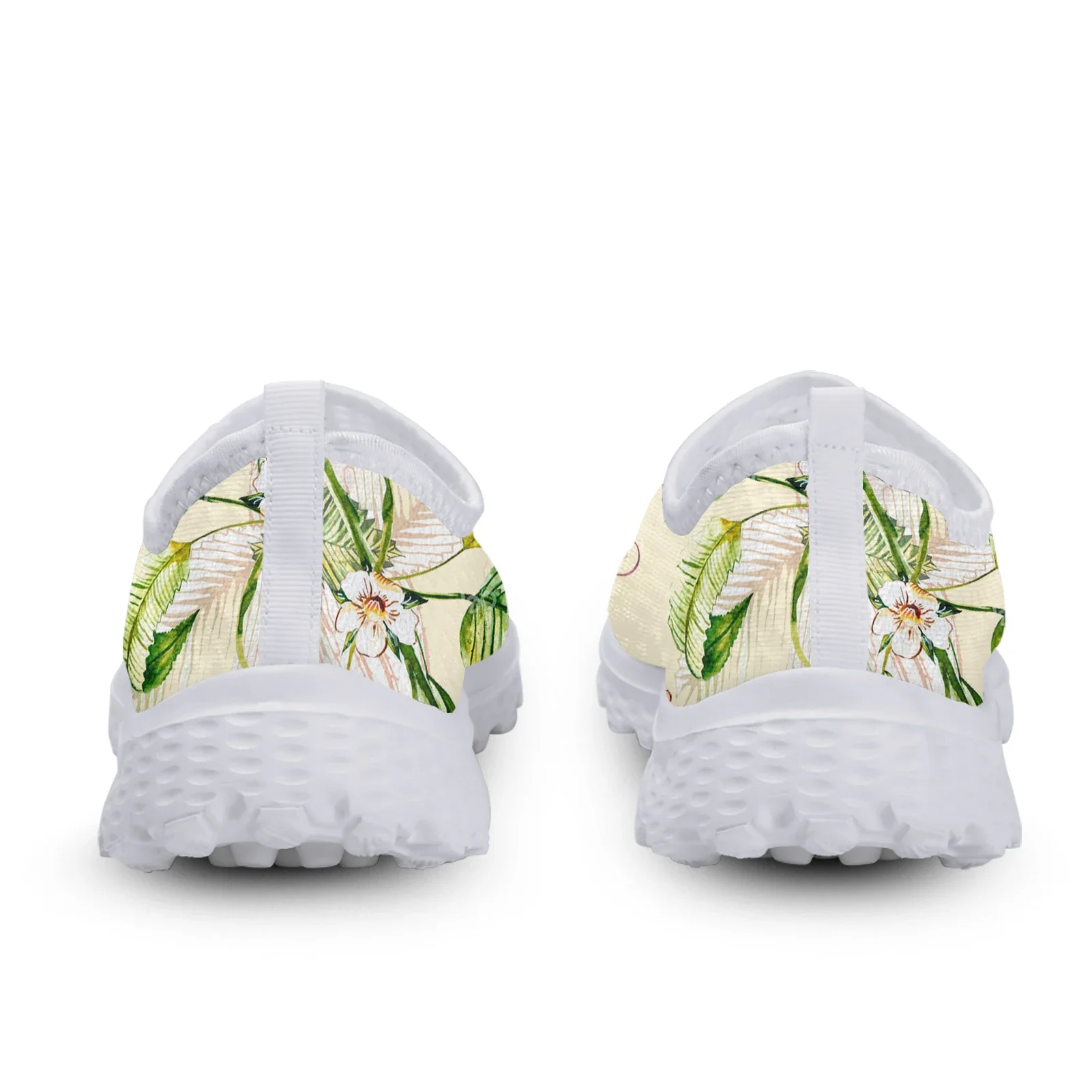 Trendy Purple Gradient Butterfly Flower Print Lightweight Outdoor Non-slip Shoes Soft Leisure Shoes Flats Zapatos