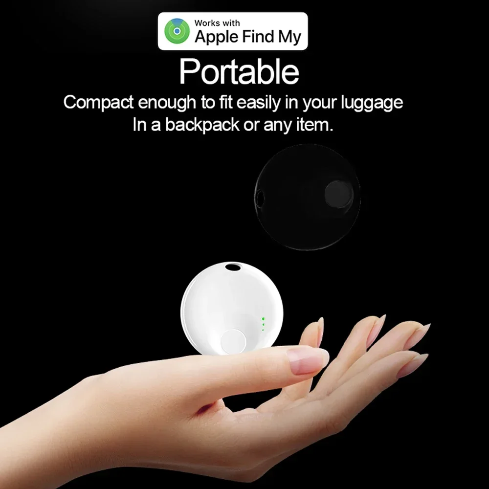 Bluetooth GPS Tracker Smart Tag Airtag Work with Apple Find My APP ITag Locator Air Tags Pet Key Finder for iOS Pet