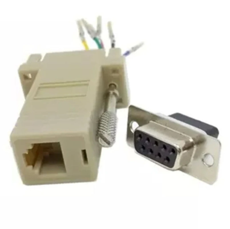 

Адаптер модуля DB9 мама-RJ45 мама RS232 для компьютера, 500 шт.