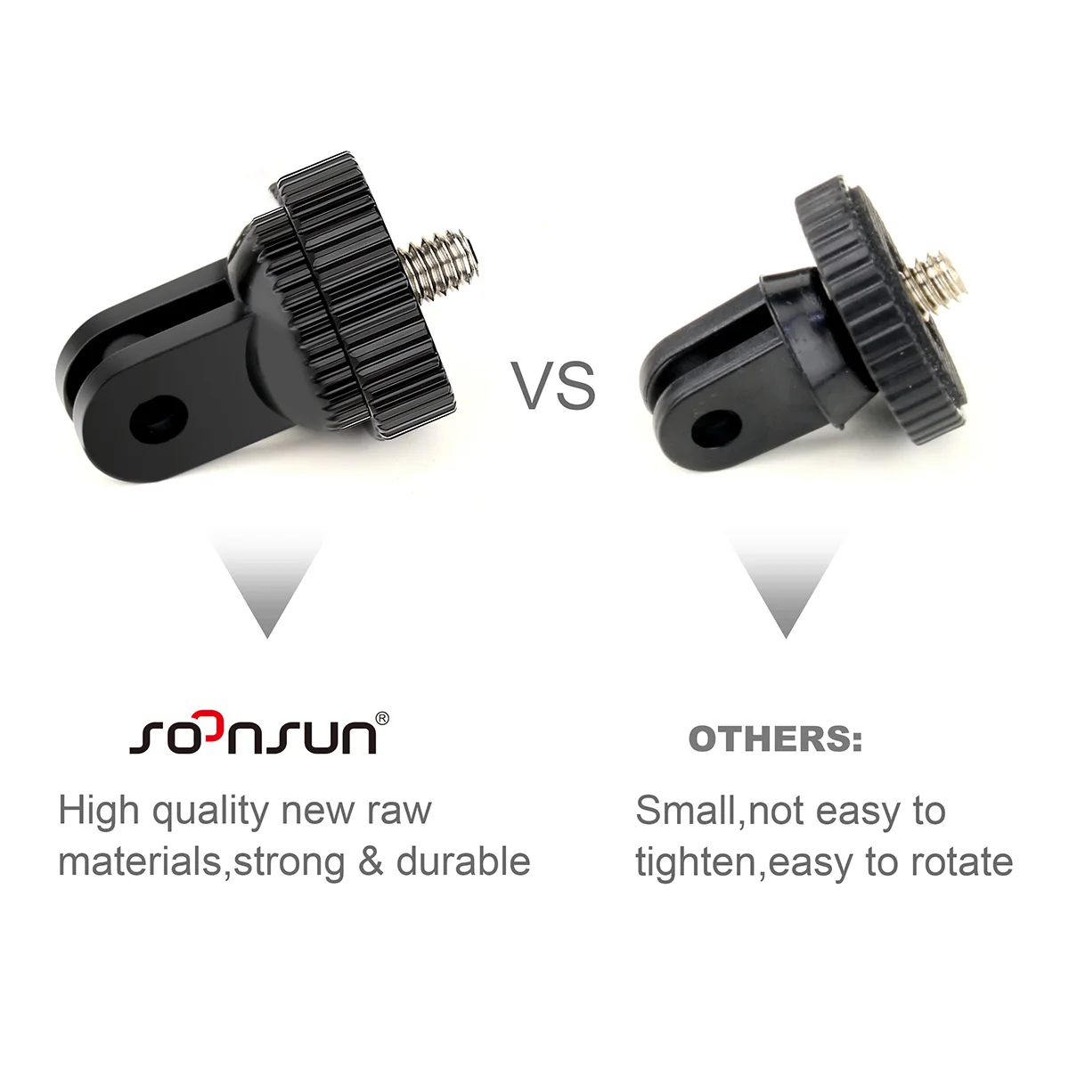 Cold Shoe Mount Go Pro Gopro Tripod Mount Screw Size Ulanzi Tripod