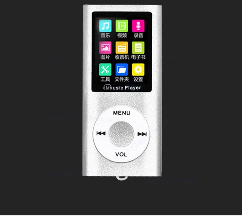 Portable with 1.8" LCD Mp3 Mp4 Support Music Video Media Players for IPod Style