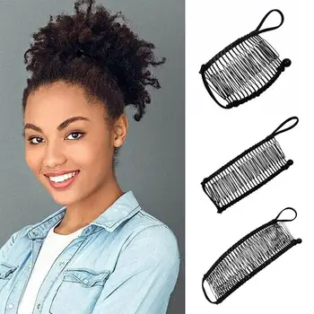 Fermaglio per capelli a banana da 20/30/40 denti per pettini per capelli ricci spessi e pesanti Chiusura a barra vintage Forcine