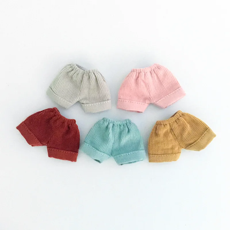 Handmade OB11 Doll Clothes Shorts Pants Doll Clothes For OB11 Obitsu 11 GSC 1/12 BJD Doll Clothes Accessories 5