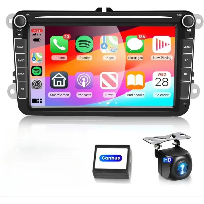 Compatible For VW Volkswagen Jetta Passat 7" Android 12.0 Car Stereo Radio For Apple Carplay GPS