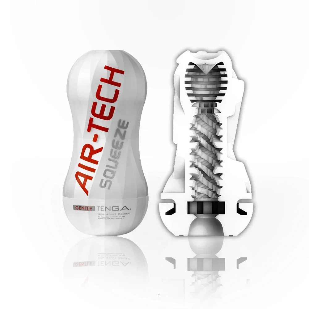 Tenga Air-tech Masturbator with Lube Reusable Vacuum Sex Cup Soft Silicone Vagina Real Pussy Sexy Pocket Male Sex Toys Pocket