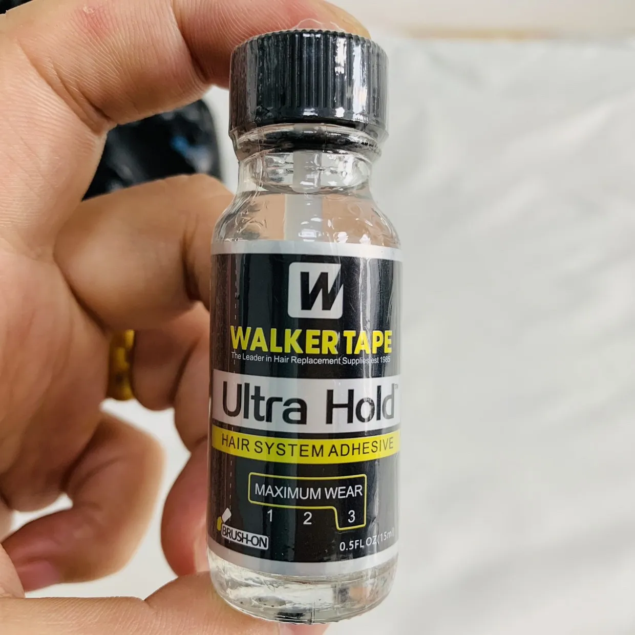 防水フロントレースウィッグ接着剤、追加のホールドパフォーマンス