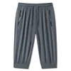 Plus Size 8XL 9XL Men's Ice Silk Outdoor Hiking Shorts Quick Dry Stretchy Capri Pants Cargo Shorts Male Streetwear Casual Shorts 3
