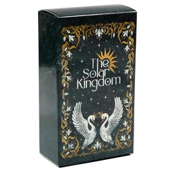 Solar Kingdom Tarot: 86-Card Deck for Beginners - A Magical Journey into Cosmic Insight and Divination (Light Grey)