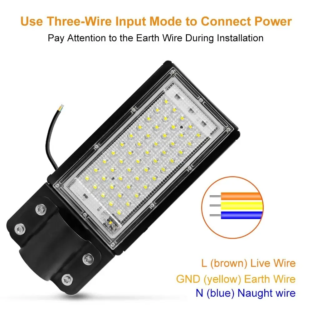 LED Street Lamp LED Lamp LED Wall Light 25W 50W 100W 200W Flood Light LED Lighting Waterproof Wall Lamp 220V Garden Street Lights Reflector Spotlight House