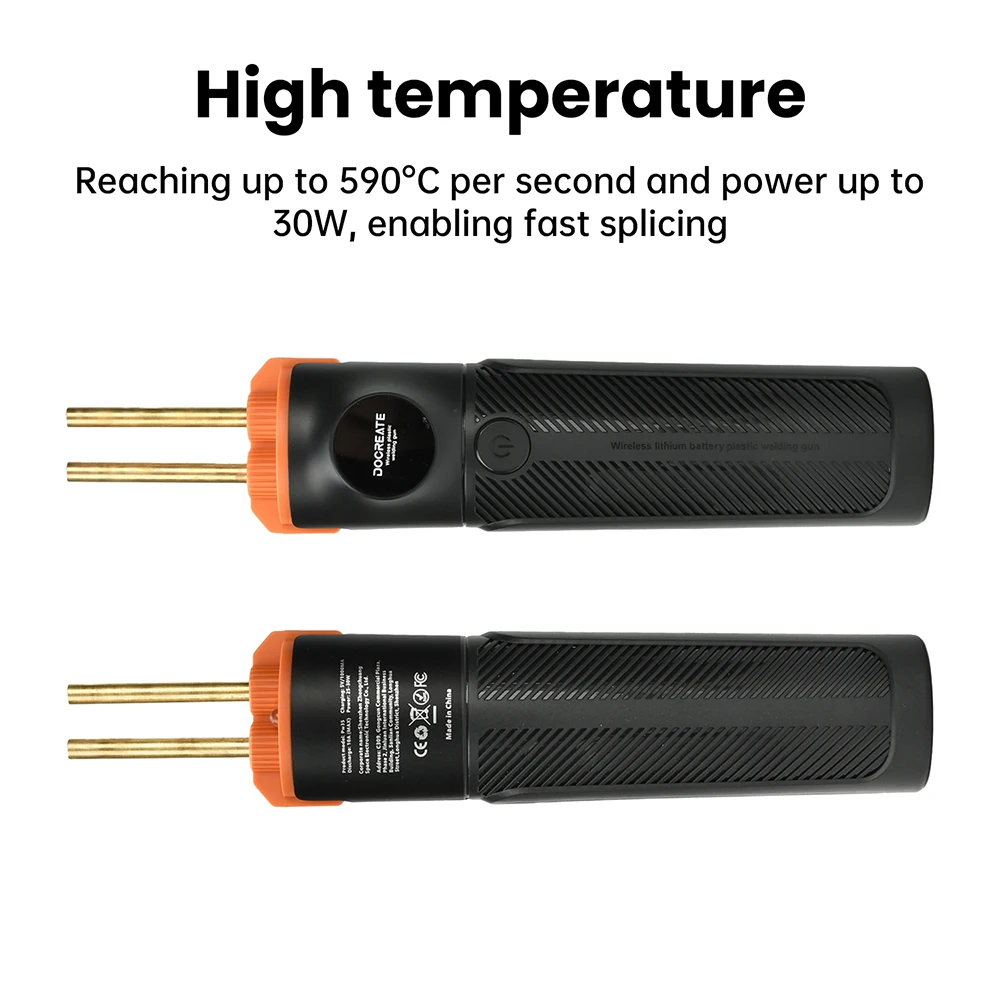 무선 리튬 배터리 플라스틱 용접기 4000mAh 플라스틱 용접기 타입-C 충전식 플라스틱 용접기 200개 바늘