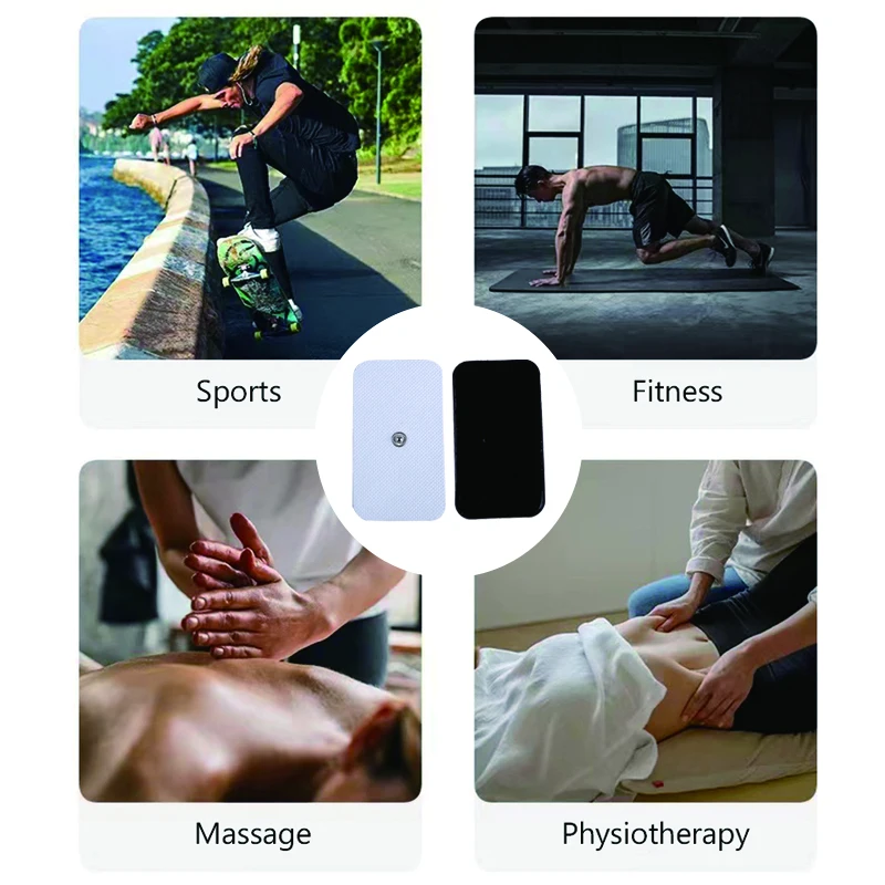 30/50/100PCS Electrode Pads Conductive Gel For Electrode Stickers Electrodes Massager Nerve Muscle Stimulator 3