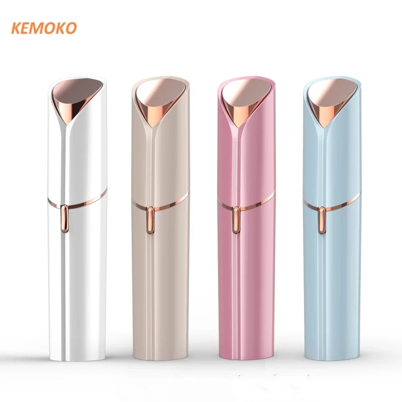

Electric Hair Removal Machine Eyebrow Trimmer Hot Sales Portable Lipstick Shaver Women's Remover Mini Shaver Electric Trimmer