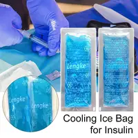 Reusable Diabetic Insulin Cooling Bag Cold Gel Ice Pack Protector Pill Refrigerated Cooler Insulation Organizer Travel Case 2