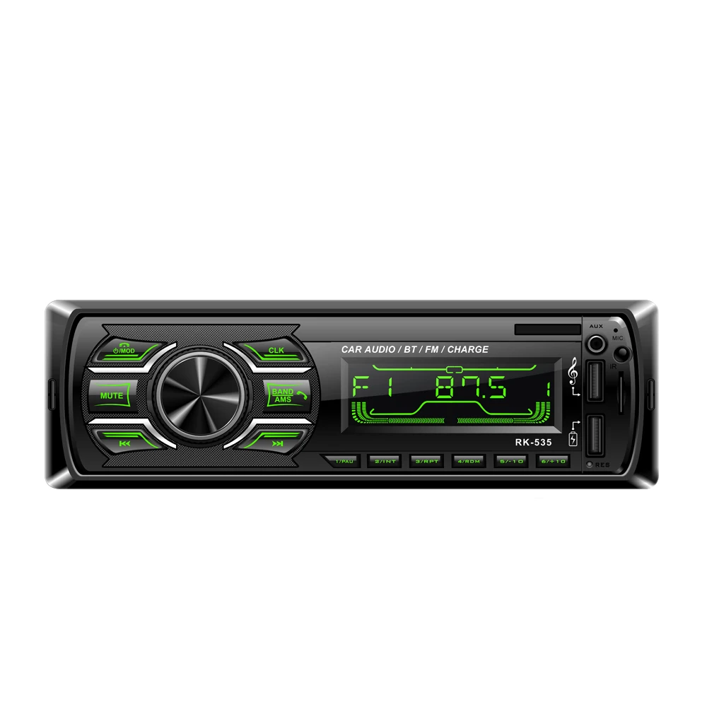

1din автомобильный Fm-радио Mp3 Wma плеер Bluetooth Aux аудио плеер
